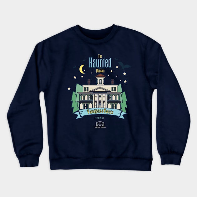 Haunted Mansion Crewneck Sweatshirt by fastpassfacts